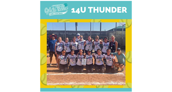 Congratulations! 14u Thunder!